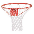 Anti-Whip Extra Heavy White Nylon Basketball Net